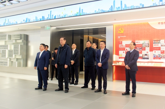 中共江西省委副書記、省長(zhǎng)葉建春一行考察方大集團(tuán)